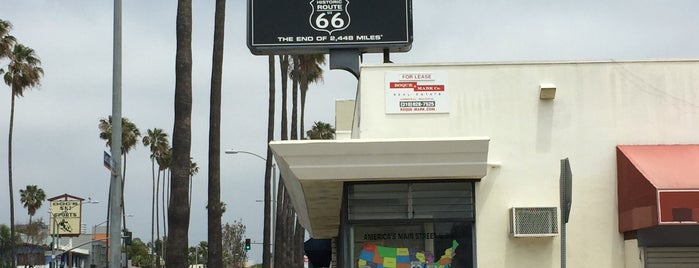 Santa Monica Route 66 is one of santa monica etc.