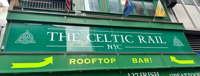 The Celtic Rail is one of USA – NYC Bars.
