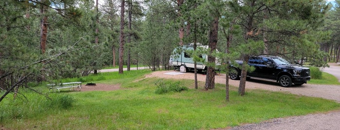 Stockade Lake Campground is one of Tempat yang Disukai Chelsea.