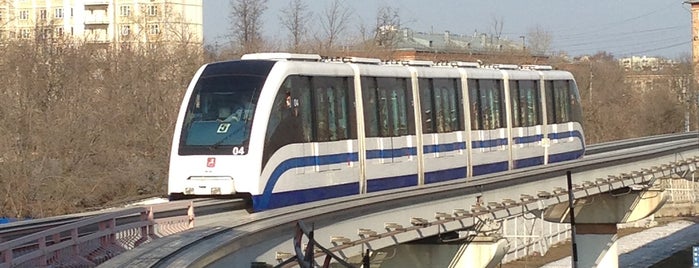 monorail «Ulitsa Milashenkova» is one of Мск.