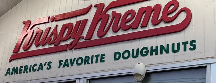 Krispy Kreme Doughnuts is one of Favorite Places.