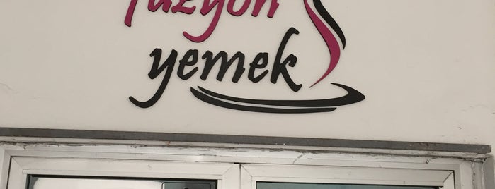 Füzyon Yemek Catering is one of Tempat yang Disimpan Deniz.