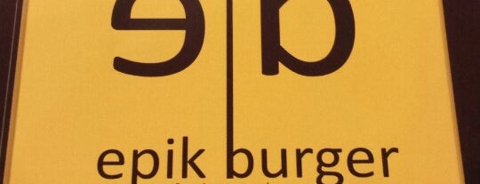 Epik Burger is one of Lieux qui ont plu à Matt.