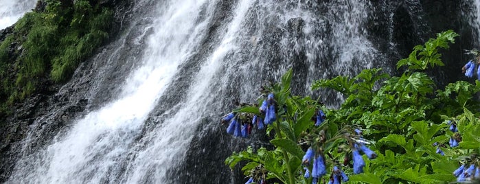 Շաքիի ջրվեժ | Shaki Waterfall is one of Lieux sauvegardés par Lena.