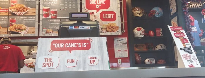 Raising Cane's Chicken Fingers is one of Beaumont.