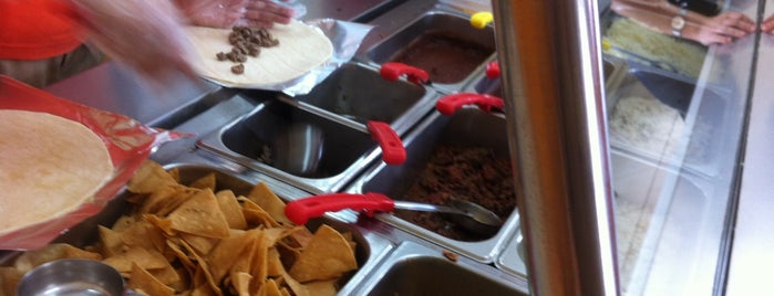 La Frontera Burritos Bar is one of Nica favs.