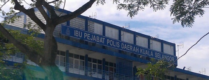 Ibu Pejabat Polis Daerah (IPD) Kuala Selangor is one of Tempat yang Disukai ꌅꁲꉣꂑꌚꁴꁲ꒒.