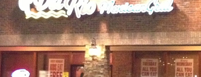 Del Rio Mexican Grill is one of Orte, die Monica gefallen.