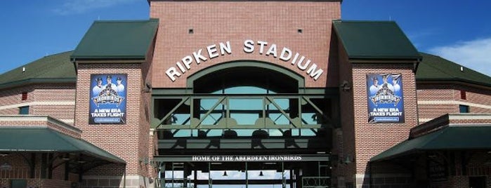 Leidos Field at Ripken Stadium is one of Lugares favoritos de Abby.