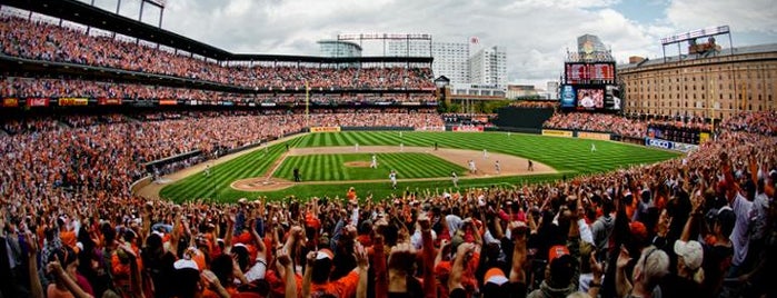 Oriole Park at Camden Yards is one of MLB Stadiums.