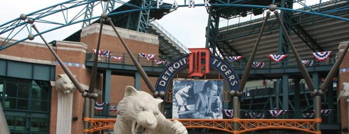 Comerica Park is one of MLB Stadiums.