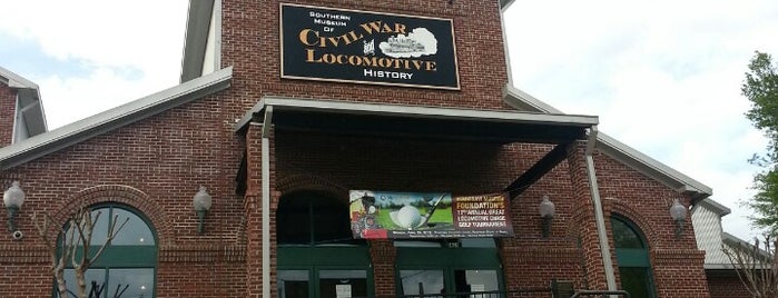 Southern Museum of Civil War and Locomotive History is one of Museum bucket list.