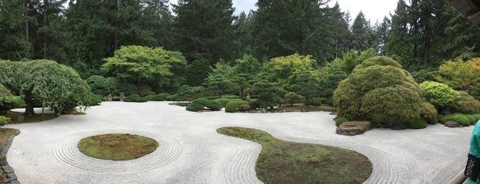 Portland Japanese Garden is one of Portland favorites.