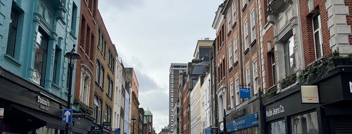 Berwick Street is one of Music in London.