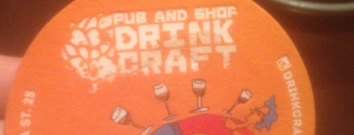 Drink Craft is one of Lieux qui ont plu à iNastasia.
