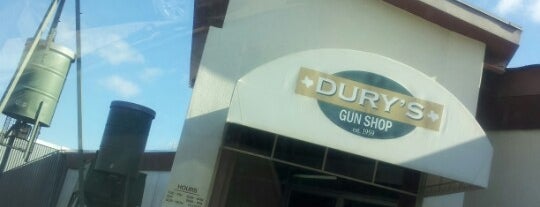 Dury's Gun Shop is one of Tempat yang Disukai Cedillob590.