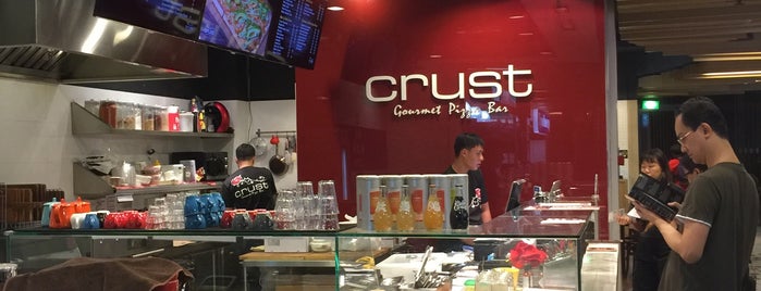 Crust Gourmet Pizza Bar is one of GF Singapore.