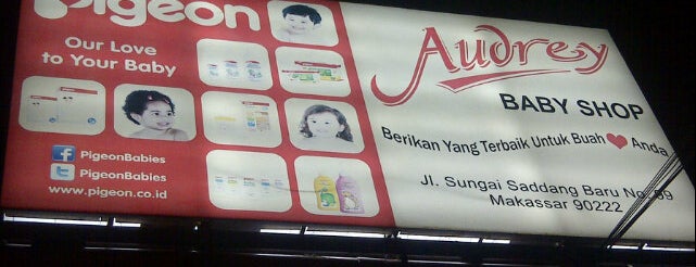 Audrey Baby Shop is one of Toko Makassar.