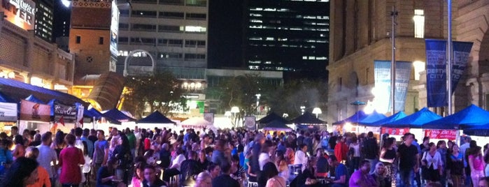 Twilight Hawkers Markets is one of Perth.