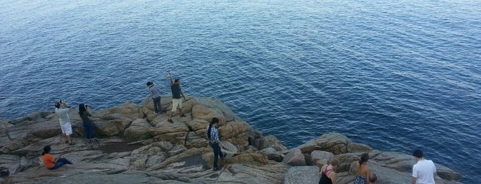 Otter Point is one of Bar Harbor, ME.