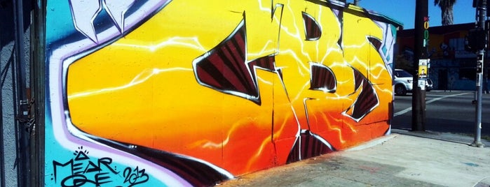 Mear One x Tyer CBS graffiti mural is one of Graffiti mural spot.
