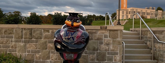 Virginia Tech Visitor and Undergraduate Admissions Center is one of out of town.