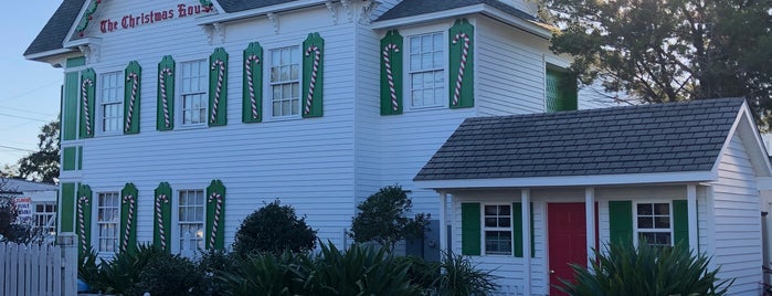 The Christmas House is one of Wilmington/Carolina Beach, NC.