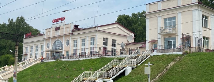 Ж/д станция Облучье is one of Владивосток - Благовещенск.