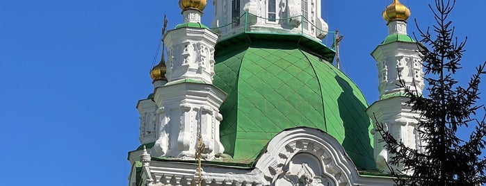 Pokrovsky Cathedral is one of Krasnoyarsk.