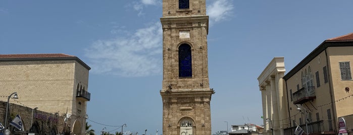 The Jaffa Clock Tower is one of Tel Aviv.