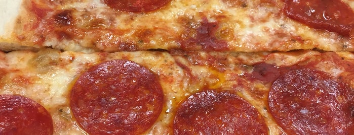 T & R Pizza is one of Eater.com's Golden Slice winners.
