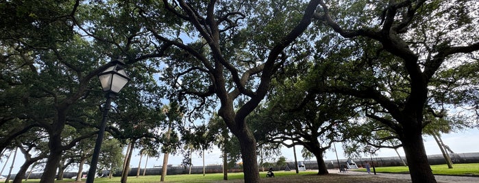 White Point Gardens is one of Charleston Area List.