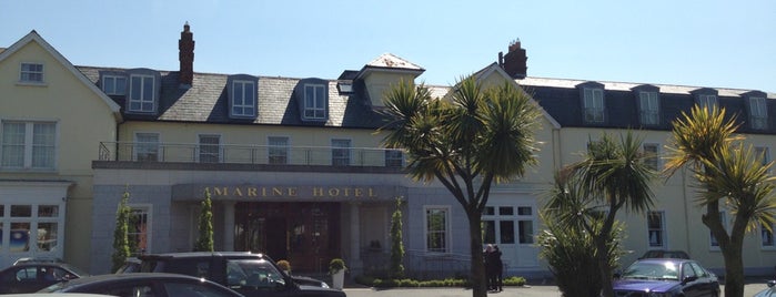 The Marine Hotel is one of Tempat yang Disukai Javier.