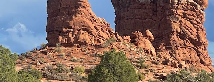 Balanced Rock is one of Utah + Vegas 2018.
