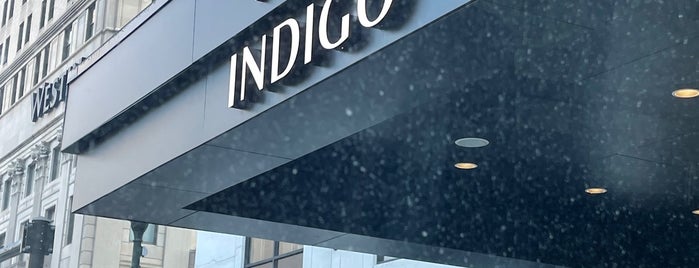 Hotel Indigo Detroit Downtown is one of Gespeicherte Orte von JULIE.
