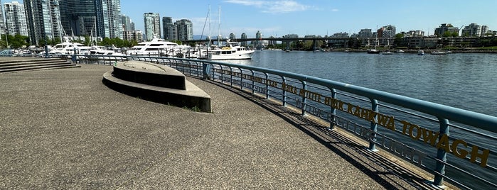 Marinaside Seawall is one of Vancouver.