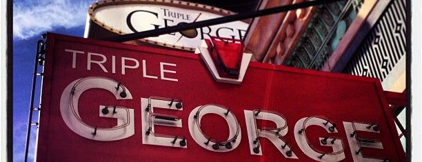 Triple George Grill is one of Downtown Vegas.
