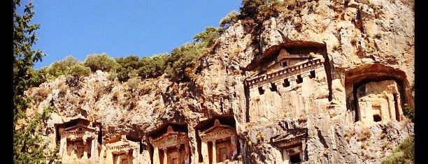 Lycian Tombs is one of Icemeler, Turkey.