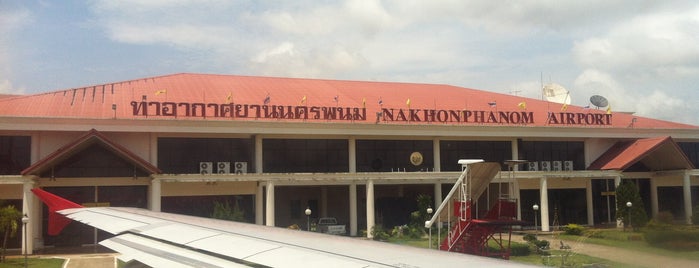 Nakhon Phanom Airport (KOP) ท่าอากาศยานนครพนม is one of Airports of Thailand สนามบินประเทศไทย.