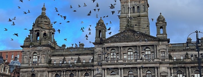 George Square is one of Glasgow.
