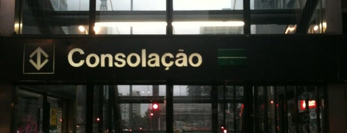 Estação Consolação (Metrô) is one of cptm / metro.