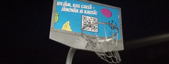 Ziedoņdārza basketbola laukums is one of Basketball spots.