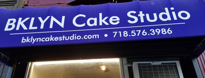 BKLYN Cake Studio is one of Signage.