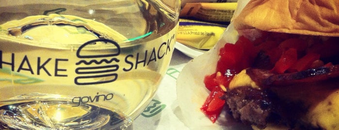 Shake Shack is one of Seb + Daniel are coming to town.