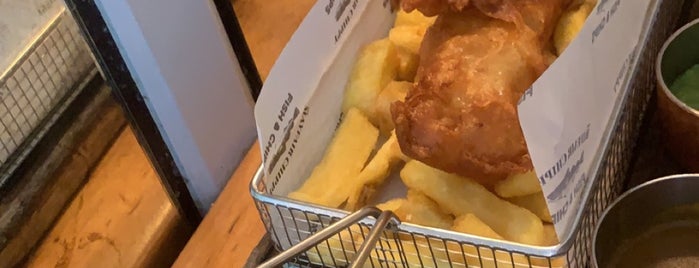 The Mayfair Chippy is one of London 🇬🇧🇬🇧🇬🇧.