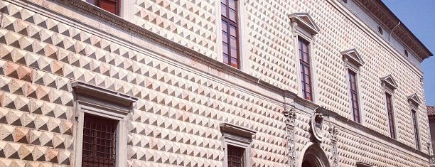 Palazzo Dei Diamanti is one of Tempat yang Disukai Vlad.