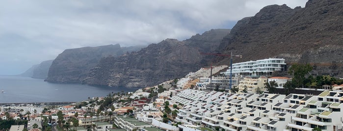 Terrace Los Gigantes is one of Tenerifes, Spain.