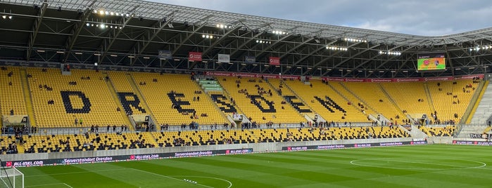 Rudolf-Harbig-Stadion is one of Stadium.