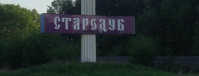 Стародуб is one of Города Брянской области.