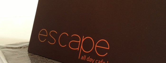 Escape is one of i love drinks. cafe & bars.